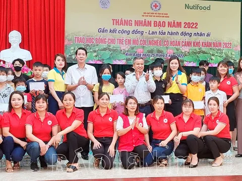 Hội Chữ thập đỏ huyện Kim Bảng đi đầu trong công tác nhân đạo