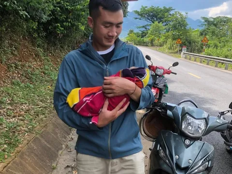 Trung úy cảnh sát giúp sản phụ vượt cạn ven đường