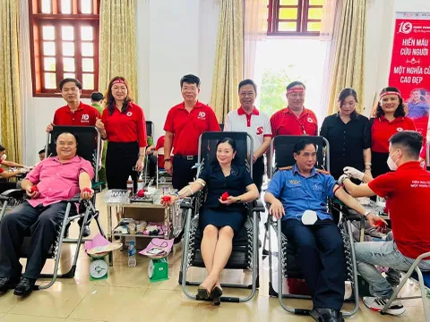 "Giọt hồng sông Đà" tiếp nhận 1.320 đơn vị máu