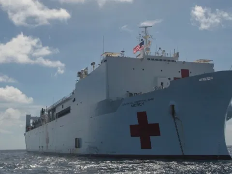 Tàu bệnh viện Hải quân Mỹ tới Việt Nam triển khai chương trình Đối tác Thái Bình Dương 2022
