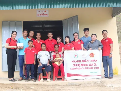 Chung tay xây nhà cho hộ đặc biệt khó khăn ở Kỳ Sơn