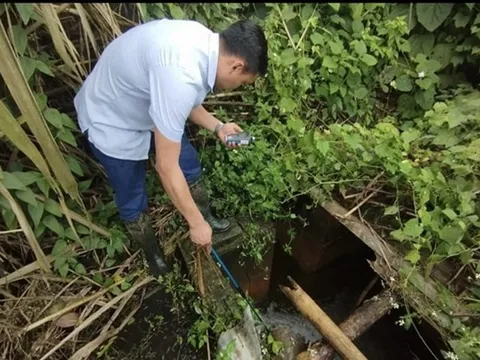 Hà Giang: Xử phạt 459 triệu đồng vì hành vi xả thải trực tiếp ra sông Lô