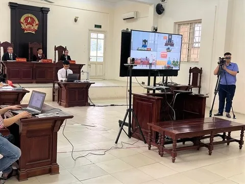 Hà Nội lần đầu xét xử phiên toà trực tuyến