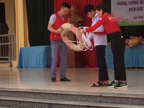 Lạc Thủy (Hoà Bình): Trang bị kiến thức cho người dân ứng phó với thiên tai, thảm họa