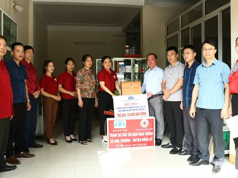Hội CTĐ tỉnh Thái Nguyên: Nâng cao chất lượng các Trạm sơ, cấp cứu Chữ thập đỏ