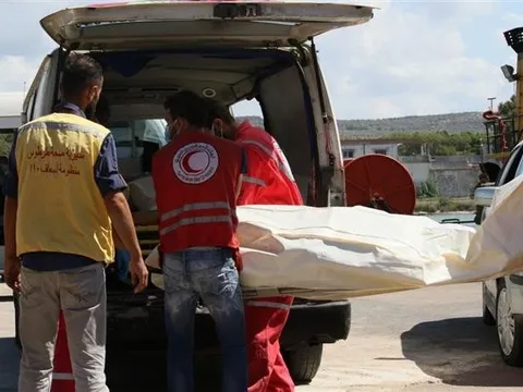 Thảm họa đắm thuyền ngoài khơi Syria: Đã tìm thấy 89 người thiệt mạng