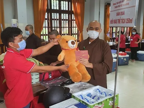 Minh bạch những suất quà gửi tặng người tham gia hiến máu tình nguyện