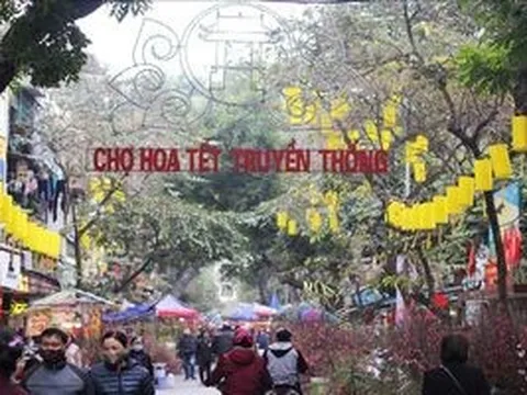 Hà Nội tổ chức 91 điểm chợ hoa xuân phục vụ Tết Nguyên đán Quý Mão 2023