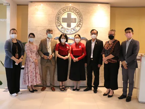 Hội Chữ thập đỏ Việt Nam: Tiếp tục đẩy mạnh hợp tác với nhiều quốc gia