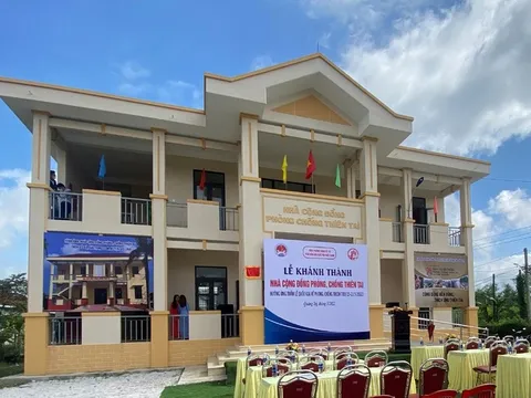 Quảng Trị: Khánh thành hai căn nhà cộng đồng phòng, chống thiên tai
