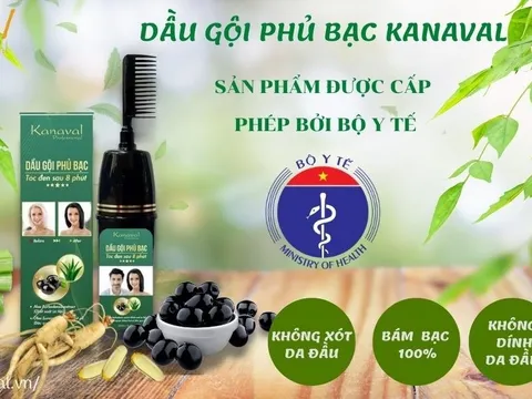 Những thảo dược thiên nhiên có trong Dầu gội phủ bạc Kanaval