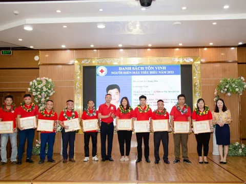 Hội Chữ thập đỏ Hòa Bình: Nhân lên những nghĩa cử hiến máu cứu người