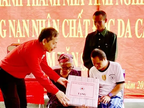 Khánh thành nhà tình nghĩa cho nạn nhân da cam tại Đông Triều, Quảng Ninh