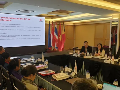 Hội Chữ thập đỏ Việt Nam tham dự hội nghị lãnh đạo các Hội Chữ thập đỏ và Trăng lưỡi liềm đỏ khu vực Đông Nam Á lần thứ 19