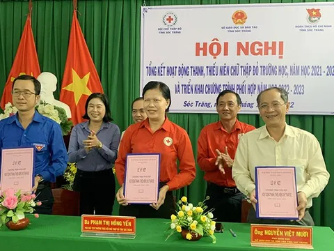 Công tác thanh, thiếu niên Chữ thập đỏ trường học trên địa bàn tỉnh Sóc Trăng có nhiều hoạt động tích cực, hiệu quả