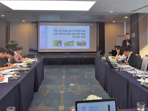 Hoàn thiện dự thảo Báo cáo quốc gia về thích ứng biến đổi khí hậu