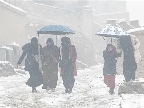 Hơn 160 người Afghanistan thiệt mạng do thời tiết giá rét