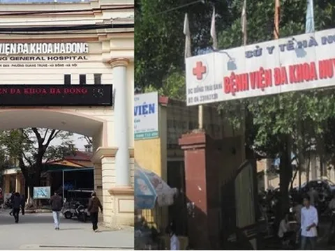 Khởi tố 6 cán bộ Bệnh viện Đa khoa Hà Đông và Bệnh viện Đa khoa Ba Vì