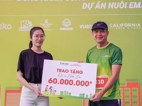 Giải chạy “Sói Biển – Run For Health” 2022 đồng hành cùng Dự án Nuôi em