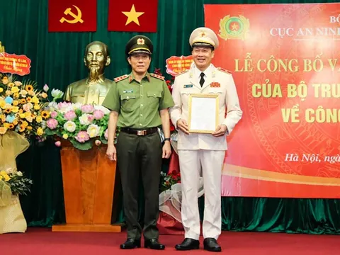 Thiếu tướng Vũ Hồng Văn làm Cục trưởng An ninh chính trị nội bộ