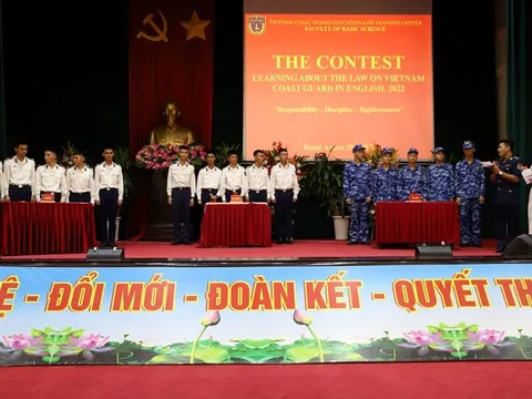 Hội thi tìm hiểu Luật Cảnh sát biển Việt Nam bằng tiếng Anh