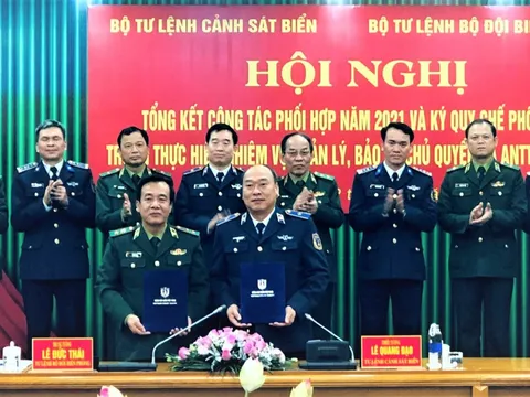 Hoạt động phối hợp thực thi pháp luật trên biển giữa lực lượng Cảnh sát biển Việt Nam và các lực lượng chức năng khác