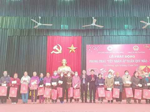 Ninh Bình: Phát động Phong trào “Tết Nhân ái” Xuân Quý Mão 2023
