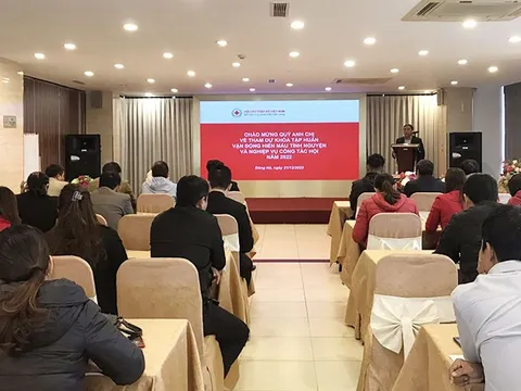 Quảng Trị: Tập huấn vận động hiến máu tình nguyện và nghiệp vụ công tác Hội