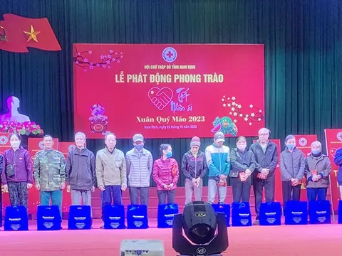 Nam Định: Phát động Phong trào 'Tết nhân ái' Xuân Quý Mão 2023
