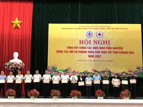 Khánh Hoà: Tổng giá trị hoạt động nhân đạo năm 2022 đạt trên 75 tỷ đồng