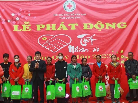 Quảng Bình: Toàn Hội phấn đấu tặng 13.000 suất quà Tết cho các hộ gia đình khó khăn