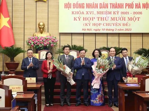 Đồng chí Vũ Thu Hà được bầu giữ chức vụ Phó Chủ tịch UBND thành phố Hà Nội