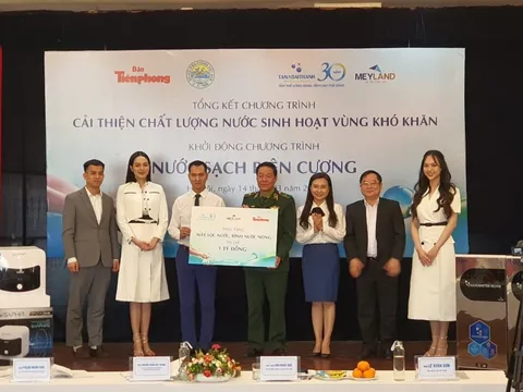 1 tỷ đồng thực hiện chương trình ''Nước sạch biên cương''