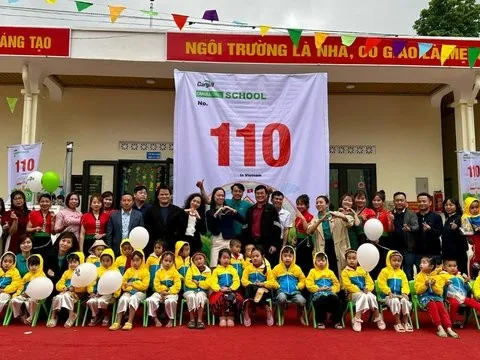 Cargill khánh thành và bàn giao 5 điểm trường mới tại khu vực miền núi phía bắc