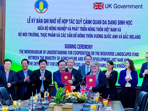 Anh viện trợ Việt Nam hơn 720 tỷ đồng cho Quỹ đa dạng sinh học