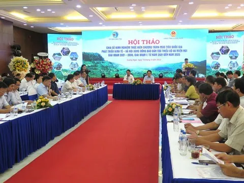 Quyết tâm hoàn thành 100% Chương trình mục tiêu quốc gia vùng đồng bào dân tộc thiểu số và miền núi