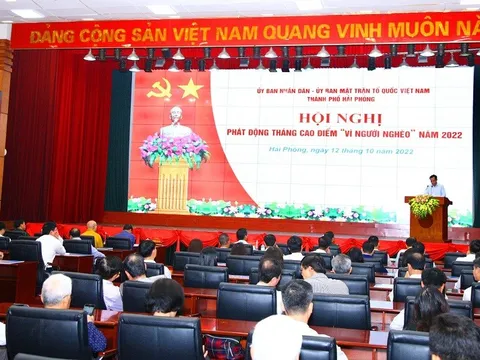 Hải Phòng: Phát động Tháng cao điểm “Vì người nghèo” năm 2022