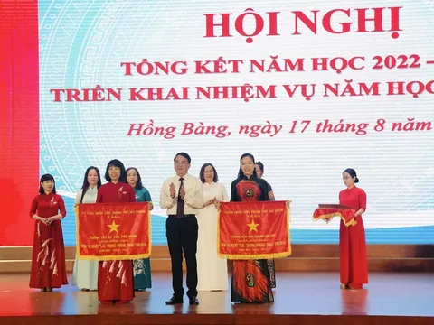 Hải Phòng: Quận Hồng Bàng tổng kết năm học 2022-2023, triển khai nhiệm vụ năm học 2023-2024