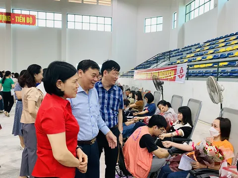 Hải Phòng: Huyện Kiến Thuỵ tổ chức Ngày hội hiến máu tình nguyện đợt 1 năm 2024