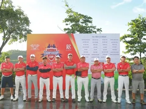 CLB Golf Rồng 1976 miền Bắc giành cúp Đồng đội lần 2