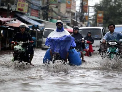 TP.HCM thuộc nhóm thành phố đang lún xuống so với mực nước biển nhanh nhất thế giới