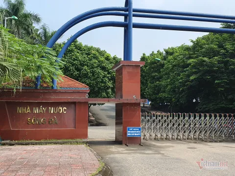 Chất lượng nước không đảm bảo, nhà máy nước sạch sông Đà tạm dừng cấp nước