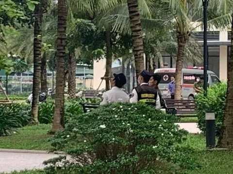 Người phụ nữ mới sinh cùng con trai rơi từ tầng 12 chung cư xuống đất tử vong