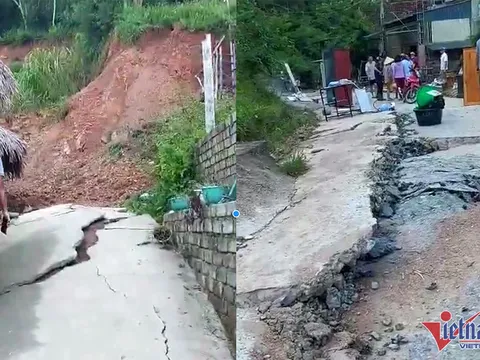 Lũ quét ở Kỳ Sơn: Khẩn cấp di dời bản Hòa Sơn trước nguy cơ sạt lở núi