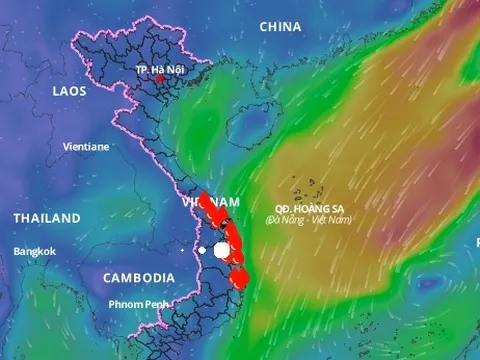 Biển Đông sắp có áp thấp nhiệt đới, nhiều nơi mưa rất to