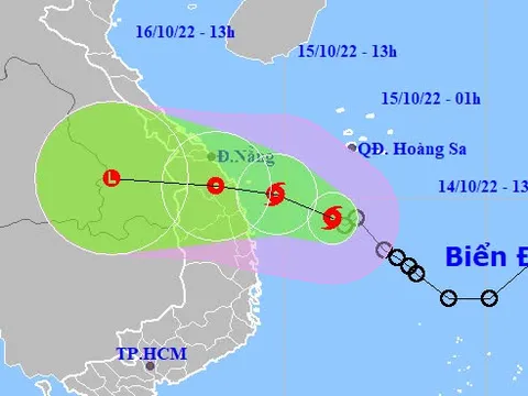 Tin bão khẩn cấp (cơn bão số 5) và các chỉ đạo ứng phó