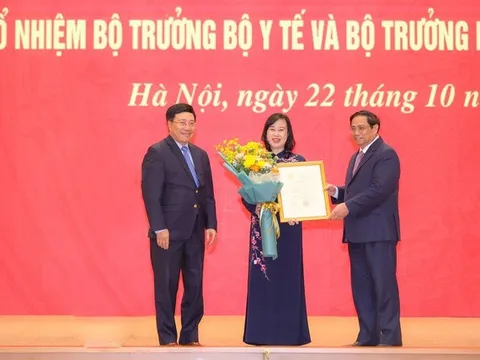 Thủ tướng Phạm Minh Chính trao Quyết định bổ nhiệm hai Bộ trưởng