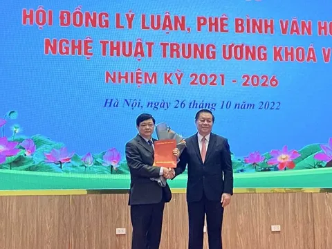 Ông Nguyễn Thế Kỷ tiếp tục làm Chủ tịch Hội đồng Lý luận, phê bình VHNT Trung ương