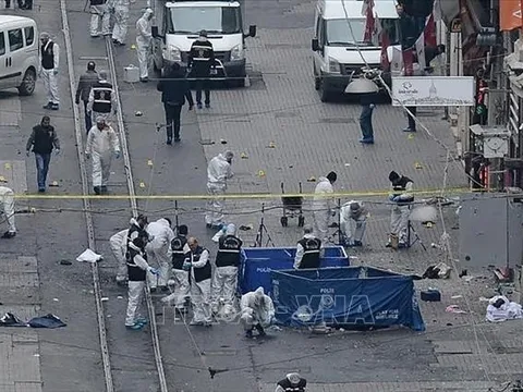 Vụ nổ kinh hoàng trên phố đi bộ ở Istanbul khiến hơn 80 người thương vong