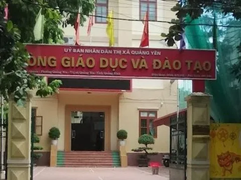 Nguyên nhân Trưởng phòng GD&ĐT thị xã Quảng Yên bị bắt